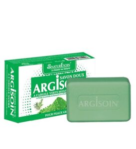 NaturEsoin Argisoin Savon à l&rsquo;Argile Verte- 125 G