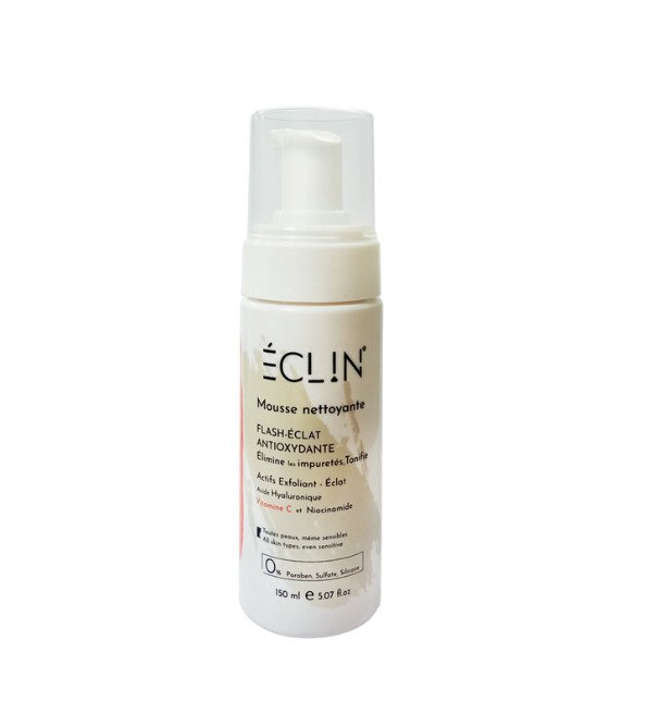 Eclin Mousse Nettoyante Flash Éclat 150ml - Maroc - prix klanca.ma
