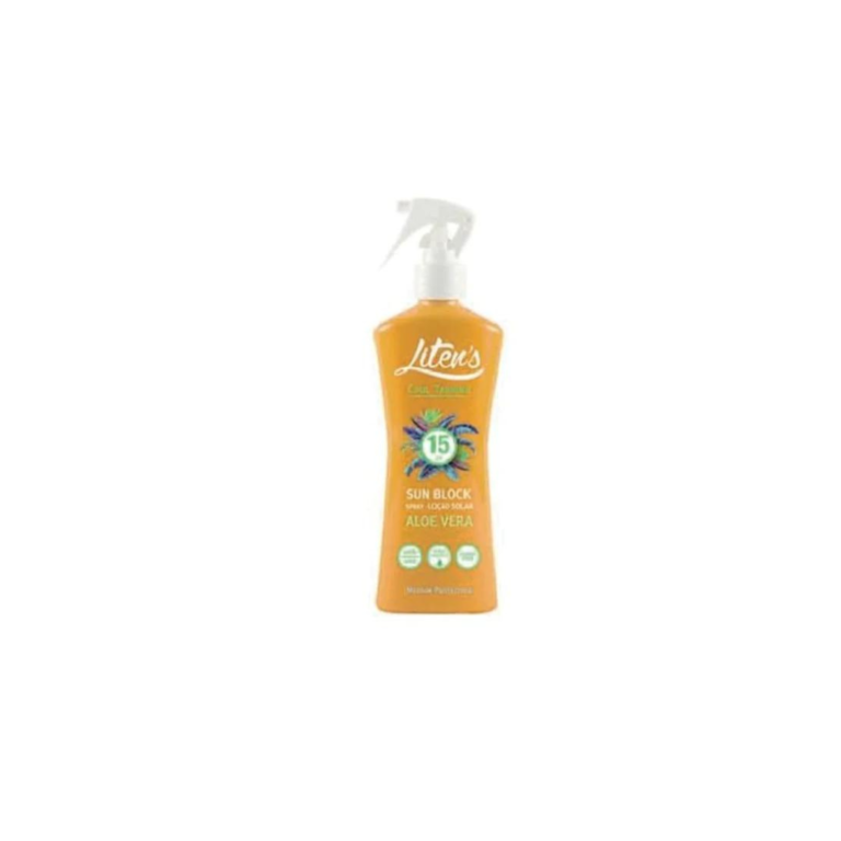 Litens Lait Solaire Aloe Vera SPF15 250ml - Maroc - prix klanca.ma