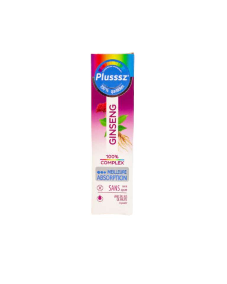 Plusssz Ginseng 20 Comprimes - Maroc - prix
