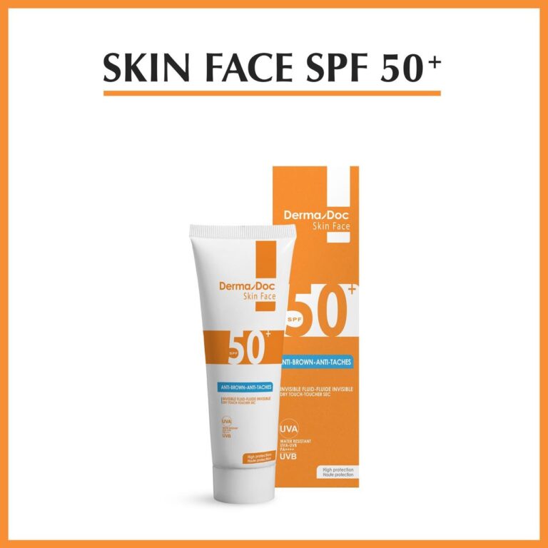 DermaDoc Écran Solaire Invisible SPF50+ 50ml - Maroc - prix klanca.ma