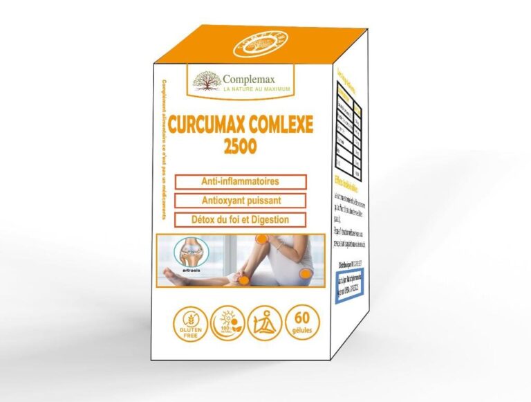 Complemax Curcumax 60 Gélules - Maroc - prix klanca.ma