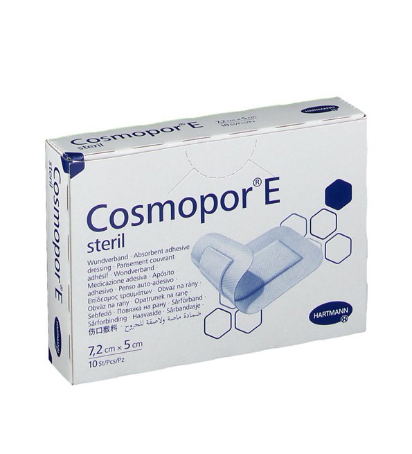 Hartmann Cosmopor Sterile 7.2x5cm 10pcs - Maroc - prix klanca.ma