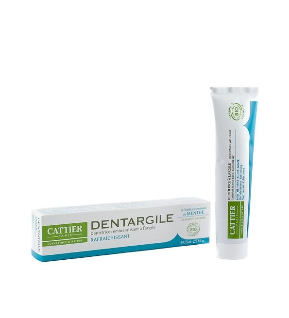 Cattier Dentargile Dentifrice Menthe 75ml - Maroc - prix klanca.ma