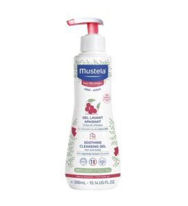 Mustela Gel Lavant Apaisant Corps Et Cheveux Peaux Tres Sensibles  300ml