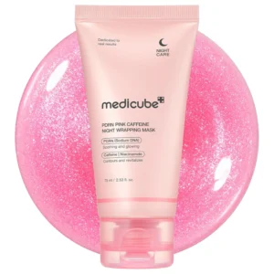 Medicube – PDRN Pink Caffeine Night Wrapping Mask – Masque de nuit – 75 ml