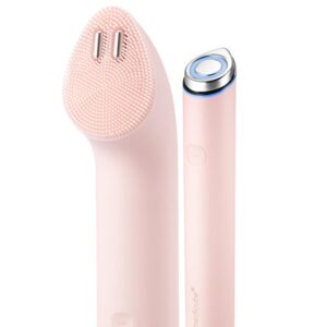 Medicube – Mini Booster Pro Plus Cleansing Device Set 2-in-1 – Brosse nettoyante pour visage édition rose