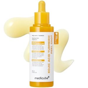 Medicube – Kojic Acid Turmeric Peel Shot – Sérum Exfoliant – 80ml