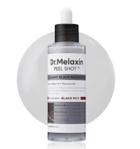 Dr.Melaxin – Peel Shot Exfoliating Black Rice Ampoule – 80ml