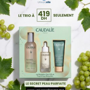 Le Secret Peau Parfaite Caudalie – Coffret Trio Bestsellers Éclat