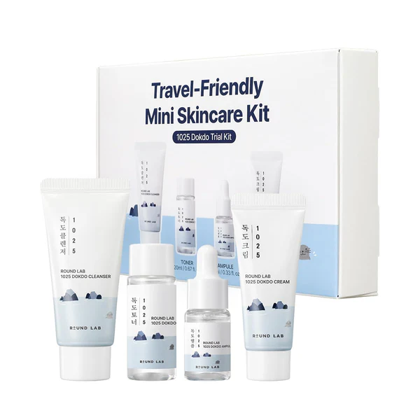 Round Lab 1025 Dokdo Trial Kit 4 produits