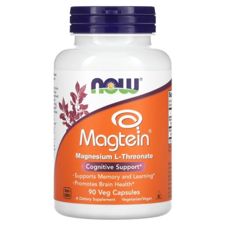 Magtein L-thréonate de magnésium 90 capsules végétariennes