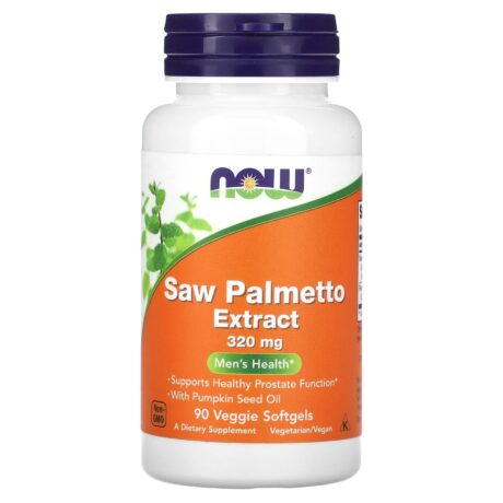 Saw Palmetto Extract Men&rsquo;s Health 320 mg 90 Veggie Softgels