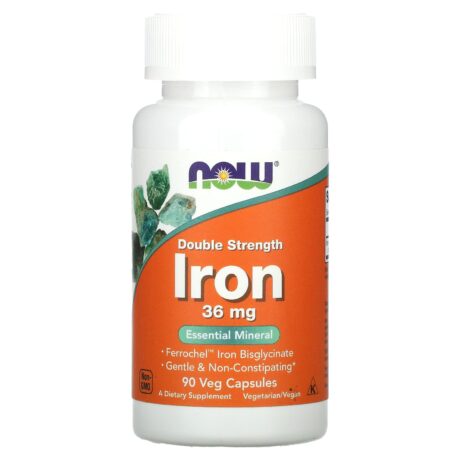 Iron Fer Double efficacité 36 mg 90 capsules végétariennes