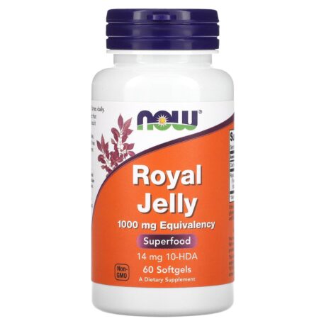 Gelee royale 1000 mg 60 capsules à enveloppe molle