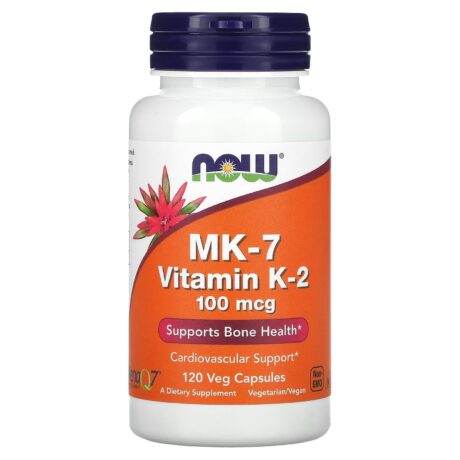 MK-7 Vitamine K-2 100 µg 120 capsules végétariennes