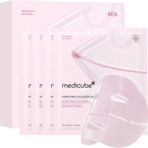 Medicube – PDRN Pink Collagen Gel Mask Set – Masque gel – 4 pieces