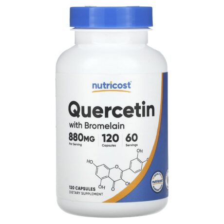 Quercétine et bromélaïne 120 capsules