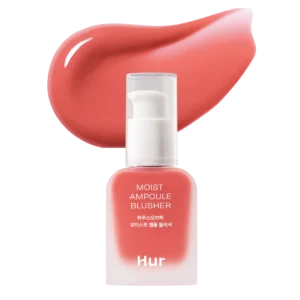 House of Hur – Moist Ampoule Blusher -Blush liquide – 05 peach Coral – 20ml