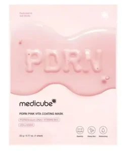 Medicube – PDRN Pink Vita Coating Mask- Masque hydratant – 22g