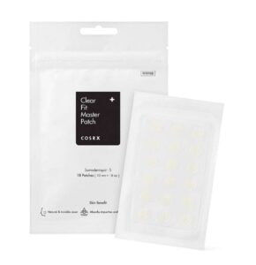 COSRX – Clear Fit Master Patch – Patch pour les boutons – 18 patches