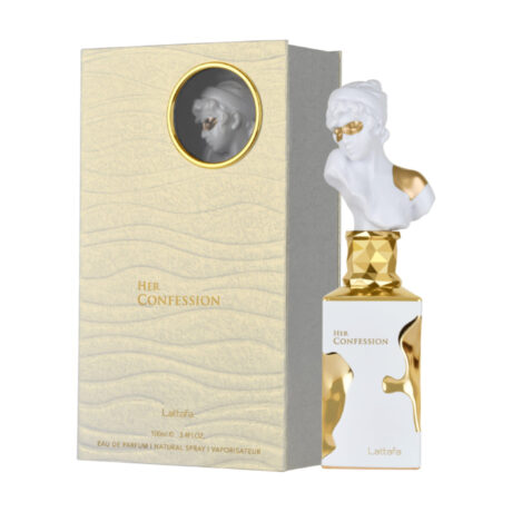 LATTAFA – HER CONFESSION BLANC Eau de Parfum Pour Femme – 100 ml