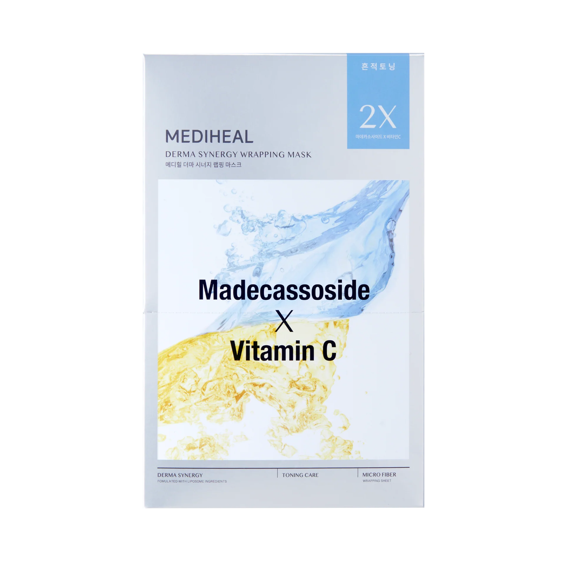 MEDIHEAL DERMA SYNERGY WRAPPING MASK TONING 1 EA 25ml