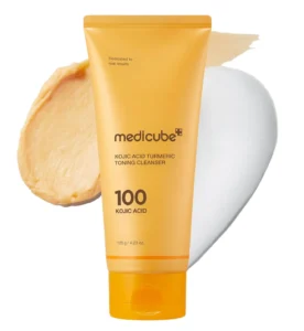 Medicube – Kojic Acid Turmeric Toning Cleanser – 120g