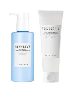 SKIN1004 – Double Cleansing Duo – Lait et gel nettoyant – Exclusive Kit