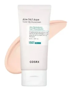 COSRX – Aloe 54.2 Aqua Tone-Up Sunscreen – Ecran – 50ml