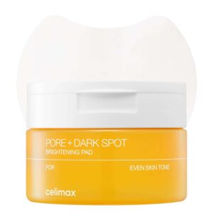 Celimax – Pore + Dark Spot Brightening Pad – Disques éclaircissants – 40pads