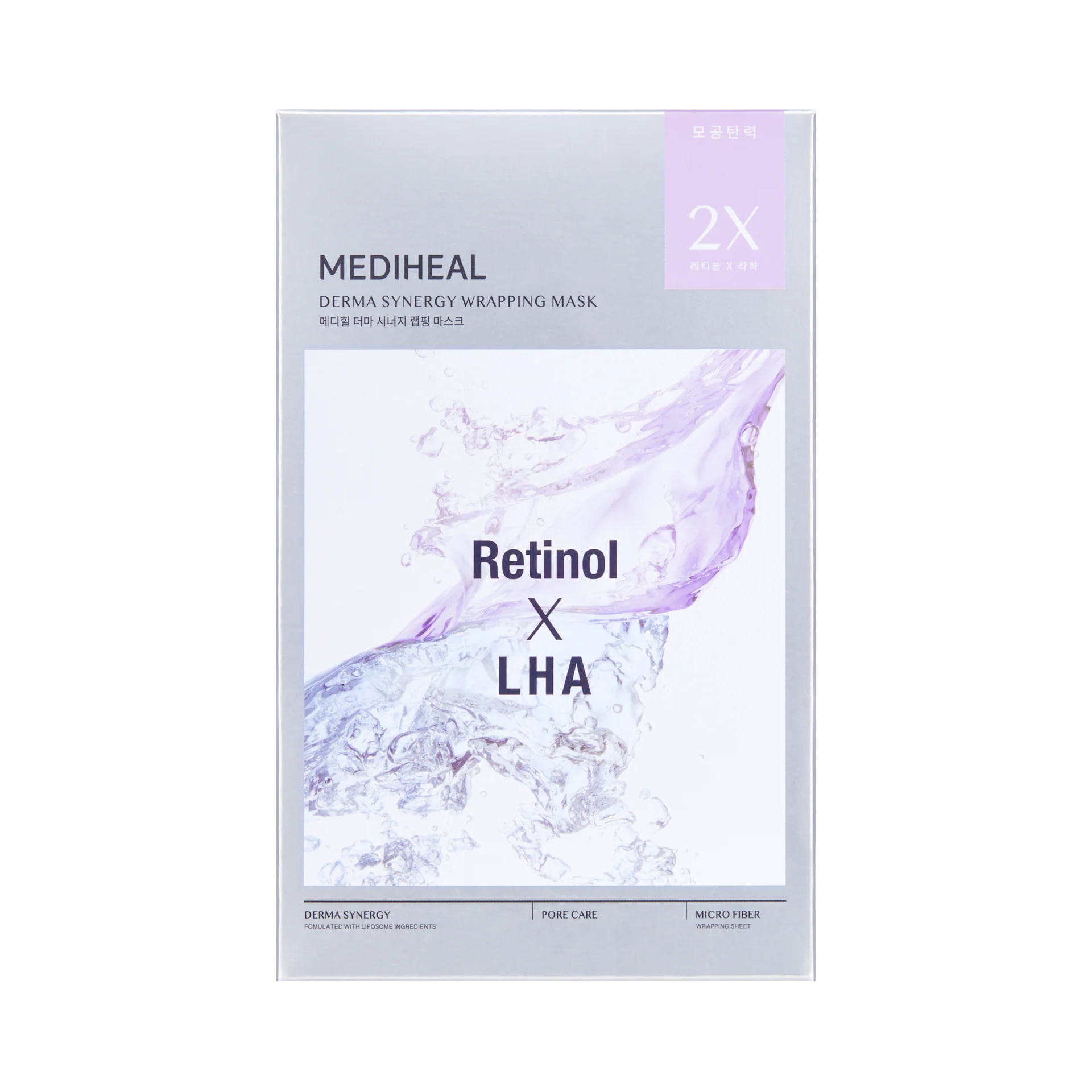 MEDIHEAL DERMA SYNERGY WRAPPING MASK PORE 1 EA- 25ml